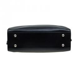 Pre Owned حقيبة لوي فيتون بون نوف جلد أيبي سوداء GM