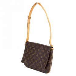 Pre Owned Louis Vuitton Monogram Canvas Musette Tango Bag