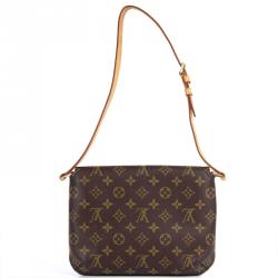 Pre Owned Louis Vuitton Monogram Canvas Musette Tango Bag