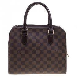 Pre Owned Louis Vuitton Damier Ebene Canvas Triana Bag