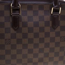 Pre Owned Louis Vuitton Damier Ebene Canvas Triana Bag