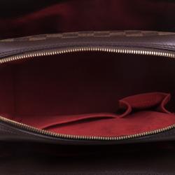 Pre Owned Louis Vuitton Damier Ebene Canvas Triana Bag