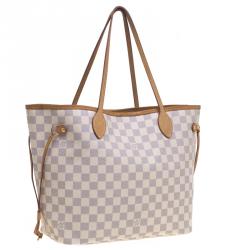 Louis Vuitton Damier Azur Canvas Neverfull MM Bag