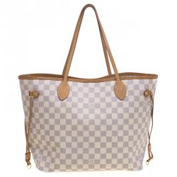Louis Vuitton Damier Azur Canvas Neverfull MM Bag