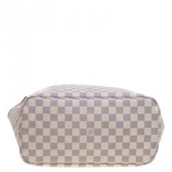 Louis Vuitton Damier Azur Canvas Neverfull MM Bag