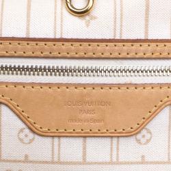 Louis Vuitton Damier Azur Canvas Neverfull MM Bag