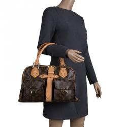 Pre Owned Louis Vuitton Monogram Canvas Manhattan GM Bag