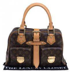 Pre Owned Louis Vuitton Monogram Canvas Manhattan GM Bag