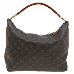 Pre Owned حقيبة لوي فيتون سولي كانفاس مونوغرامي MM