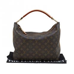 Pre Owned حقيبة لوي فيتون سولي كانفاس مونوغرامي MM