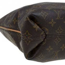 Pre Owned حقيبة لوي فيتون سولي كانفاس مونوغرامي MM