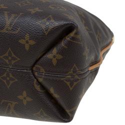 Pre Owned حقيبة لوي فيتون سولي كانفاس مونوغرامي MM