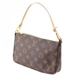 مملوكة مسبقًا حقيبة إكسسوارات صغيرة لوي فيتون كانفاس مونوغرامي