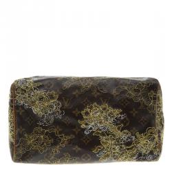 Pre Owned حقيبة لوي فيتون سبيدي دينتيل إصدار محدود كانفاس مونوغرامي 30