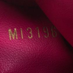 Pre Owned Louis Vuitton Black Taurillon Leather Capucines PM Bag