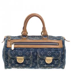 مملوكة مسبقًا Louis Vuitton Blue Monogram Denim Neo Speedy Bag