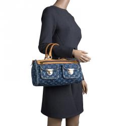 مملوكة مسبقًا Louis Vuitton Blue Monogram Denim Neo Speedy Bag