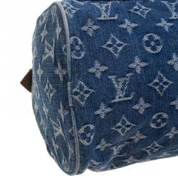 مملوكة مسبقًا Louis Vuitton Blue Monogram Denim Neo Speedy Bag