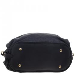 مملوكة مسبقًا حقيبة لوي فيتون جلد ماهينا مونوغرامي سوداء XL