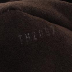 مملوكة مسبقًا حقيبة لوي فيتون جلد ماهينا مونوغرامي سوداء XL