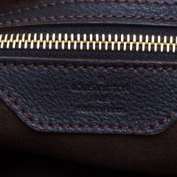 مملوكة مسبقًا حقيبة لوي فيتون جلد ماهينا مونوغرامي سوداء XL