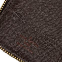 Pre Owned محفظة لوي فيتون زيبي كانفاس دامييه أيبين