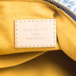 مملوكة مسبقًا Louis Vuitton Blue Monogram Denim Baggy PM Bag