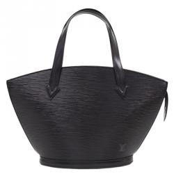 Louis Vuitton Noir Epi Leather Saint Jacques PM Bag Louis Vuitton