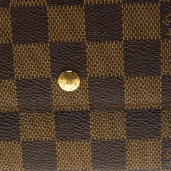 Louis Vuitton Damier Ebene Canvas Sarah Wallet