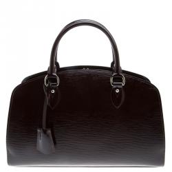 Pre Owned حقيبة لوي فيتون بون نوف جلد أيبي أليكتريك بوردو PM