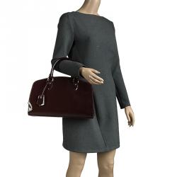 Pre Owned حقيبة لوي فيتون بون نوف جلد أيبي أليكتريك بوردو PM