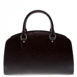 Pre Owned حقيبة لوي فيتون بون نوف جلد أيبي أليكتريك بوردو PM