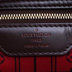 Louis Vuitton Damier Ebene Canvas Neverfull MM Bag