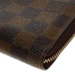 Pre Owned محفظة عملات معدنية لوي فيتون سيبي كانفاس دامييه أيبين