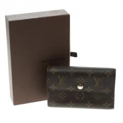 Pre Owned محفظة لوي فيتون ألكساندار كانفاس مونوغرامي