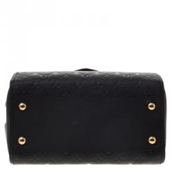 Pre Owned حقيبة لوي فيتون تروكيديرو جلد امبرينت مونوغرامي سوداء