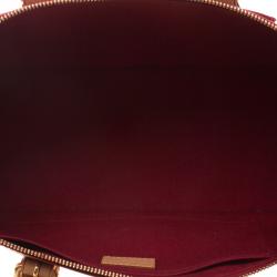 Pre Owned Louis Vuitton Pomme D'Amour Monogram Vernis Rosewood Avenue Bag