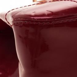 Pre Owned Louis Vuitton Pomme D'Amour Monogram Vernis Rosewood Avenue Bag