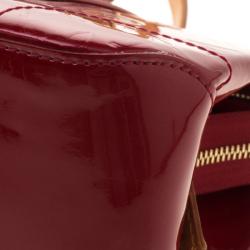 Pre Owned Louis Vuitton Pomme D'Amour Monogram Vernis Rosewood Avenue Bag