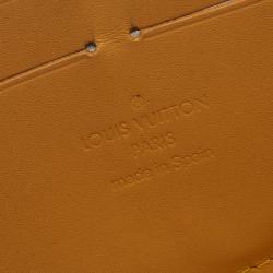 Louis Vuitton White Multicolore Monogram Canvas Zippy Wallet