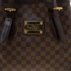 Pre Owned حقيبة لوي فيتون هامبستيد كانفاس دامييه أيبين MM