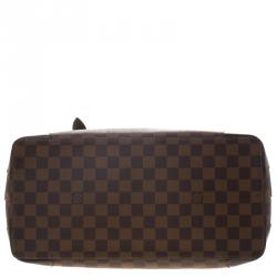 Pre Owned حقيبة لوي فيتون هامبستيد كانفاس دامييه أيبين MM