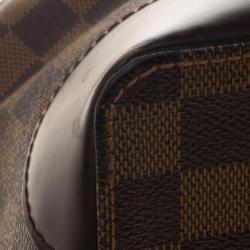 Pre Owned حقيبة لوي فيتون هامبستيد كانفاس دامييه أيبين MM