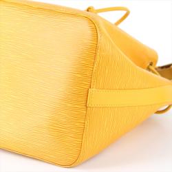 مملوكة مسبقًا حقيبة لوي فيتون نوي صغيرة جلد أيبي صفراء تاسيل