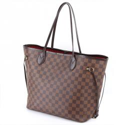 Louis Vuitton Damier Ebene Canvas Neverfull MM Bag