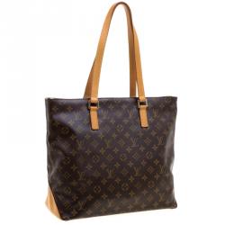 Pre Owned Louis Vuitton Monogram Canvas Cabas Mezzo Bag