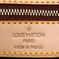 Pre Owned Louis Vuitton Monogram Canvas Cabas Mezzo Bag