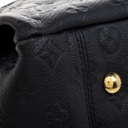 Pre Owned Louis Vuitton Black Monogram Empreinte Leather Artsy MM Bag