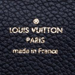 Pre Owned Louis Vuitton Black Monogram Empreinte Leather Fascinante Shoulder Bag