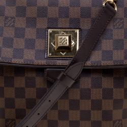 Pre Owned حقيبة لوي فيتون بيرغيمو كانفاس دامييه أيبين MM